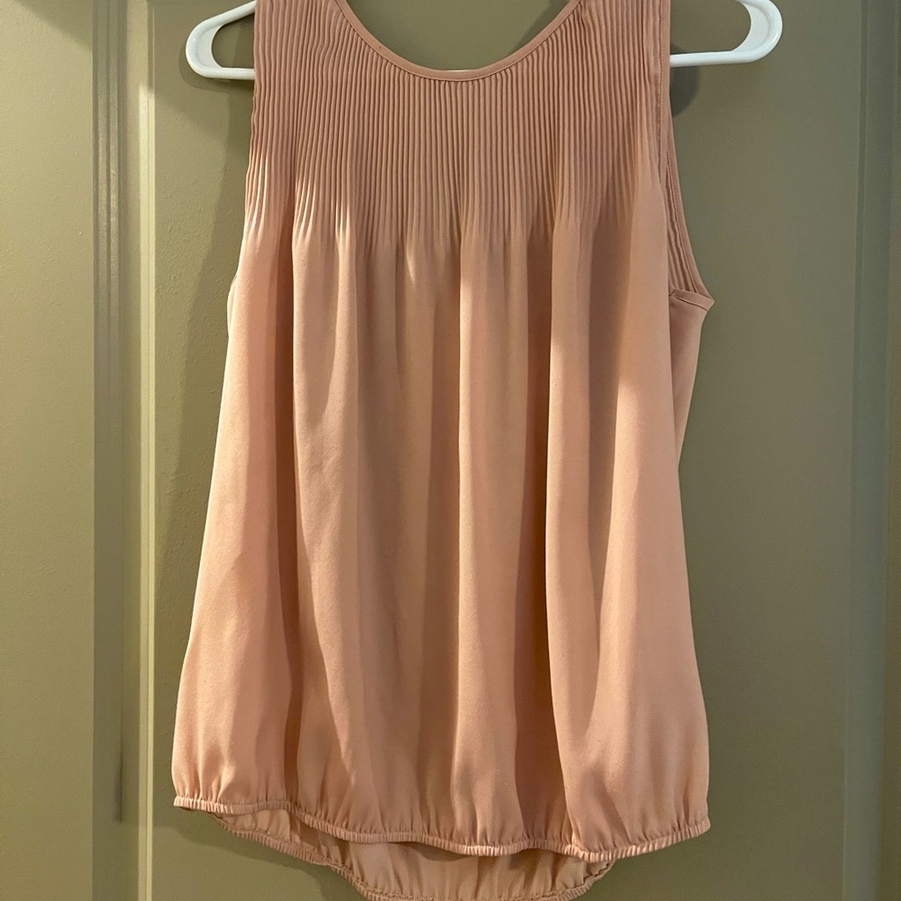 M.S.S.P Sleeveless dusty pink top.